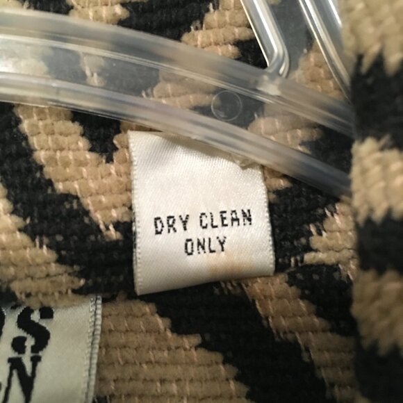 Chico's Vintage Zebra Tiger Animal print Jacket Sz 2 - Picture 5 of 5